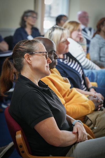 Students Male and Female in Lecture