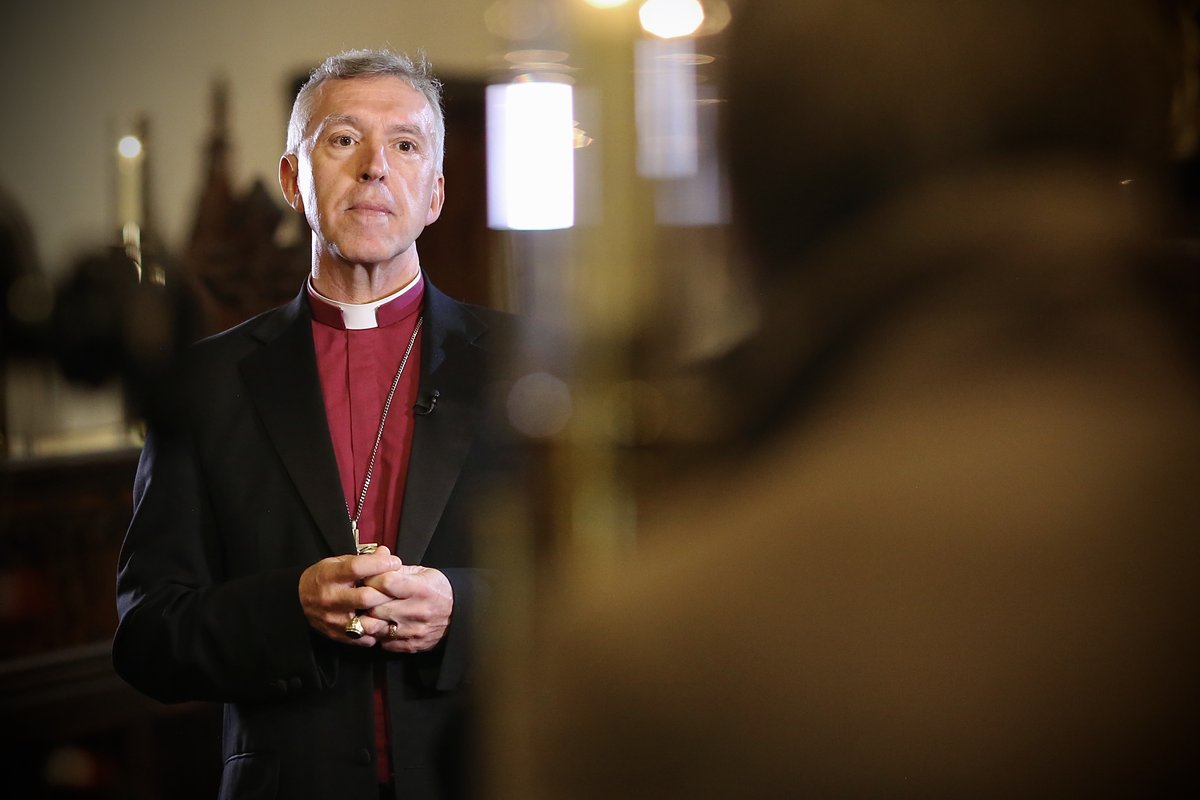 A photo of Archbishop Andrew John