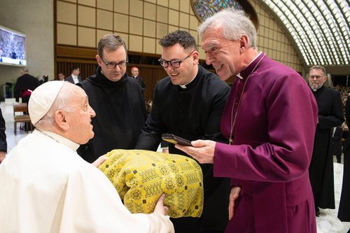 Archbishop with Pope Francis [2023]