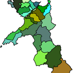 Map of Ministry Areas in the Diocese of Bangor