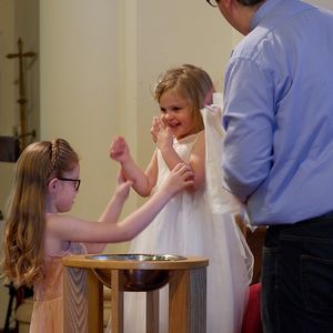 Baptism of Megan and Jessica