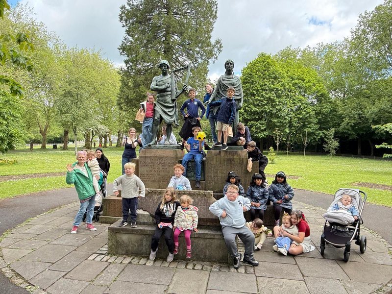Children and Families Step Out to Support St Catherine’s Church.jpg