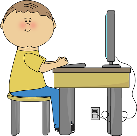 Computer kid Graphic