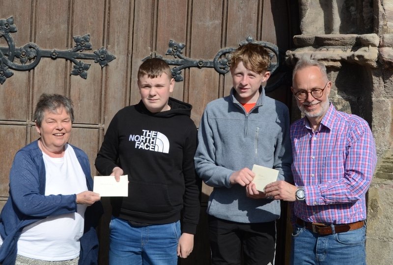 Conwy teens raise £2,000 for St Mary’s Church tower restoration.jpg