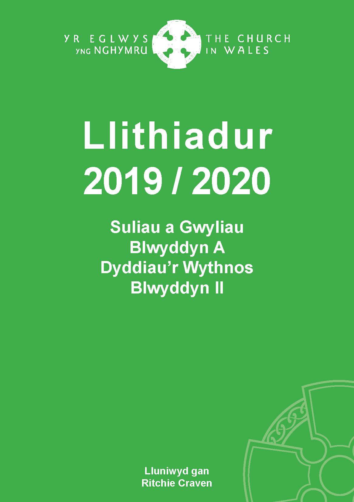 Llithiadur - Blwyddyn A - Dyddiau'r Wythnos II - 2019-2020