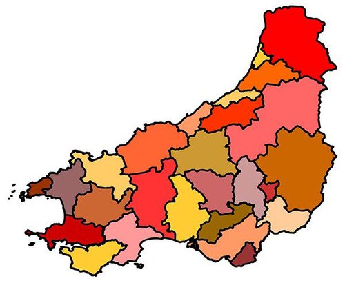 Diocesan map