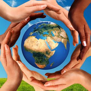 Hands around the world