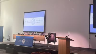 Main platform at Governing Body