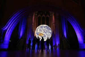 Gaia at Liverpool Cathedral. Photo (c) Gareth Jones