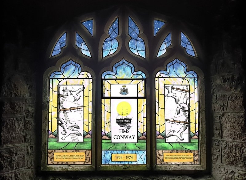 HMS Conway memorial window to be unveiled at Anglesey church.jpg