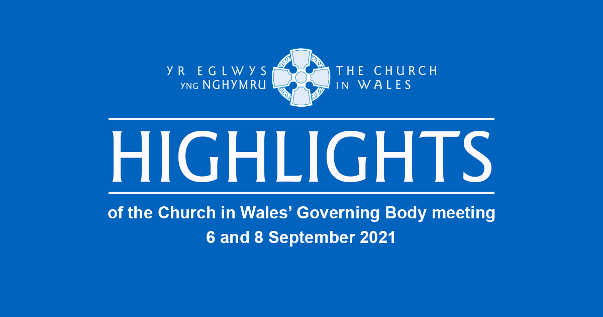 Governing Body September 2021 Highlights Banner