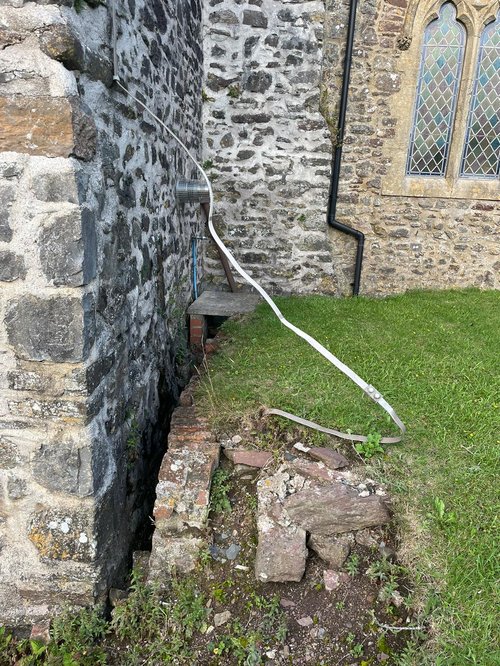 Steynton Church damage