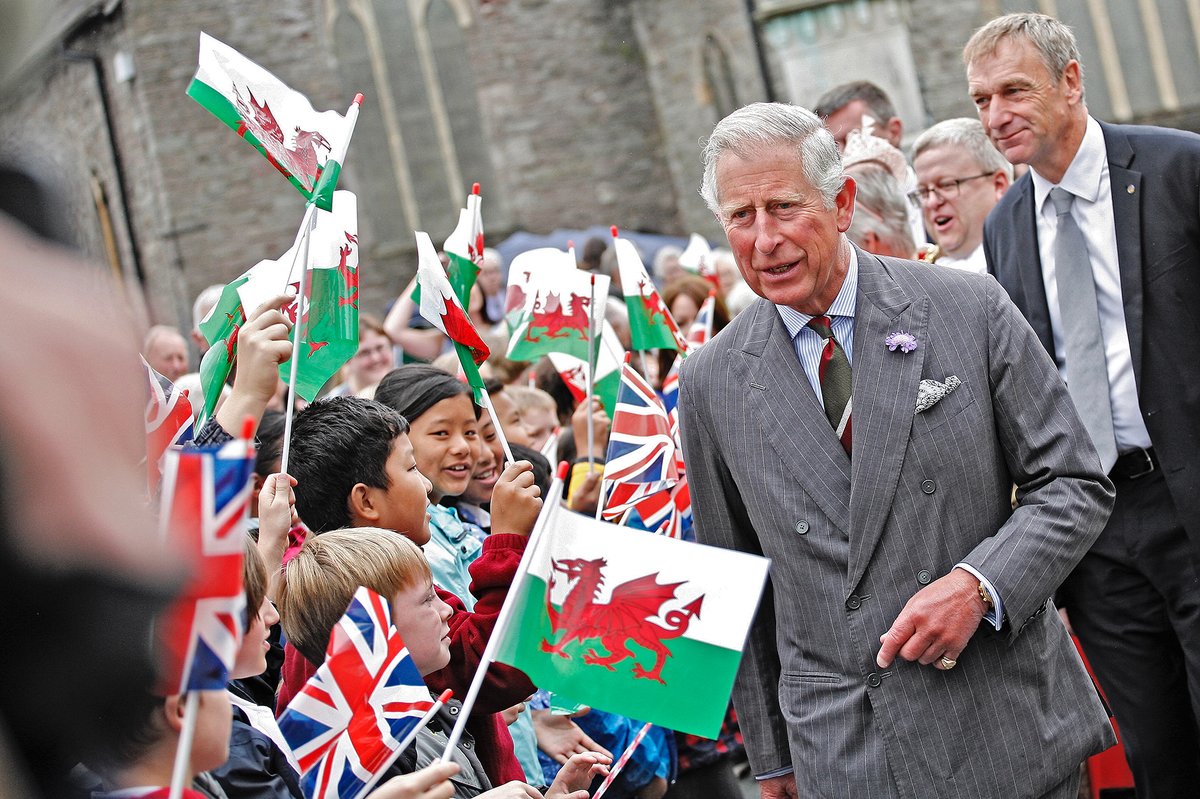 King Charles III in Wales
