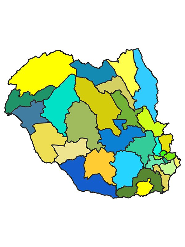 Llandaff diocese map