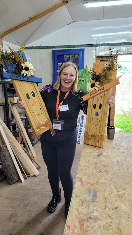 Michelle Lloyd in Shed