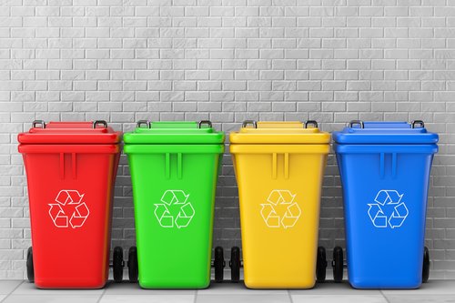 Recycling bins