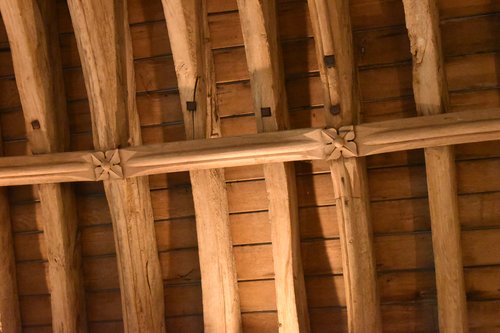 Roof timbers [Llanfihangel y Creuddyn]