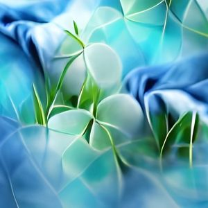 Safeguarding survivors blue/green abstract image