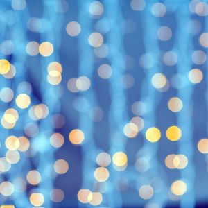 Safeguarding training abstract blue yellow dots
