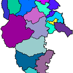 Map o Ardaloedd Gweinidogaeth yn Esgobaeth St Asaph