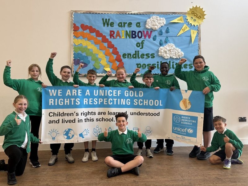 St Nicholas receives prestigious UNICEF UK Gold Award.jpg