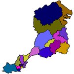 Swansea and Brecon diocese map