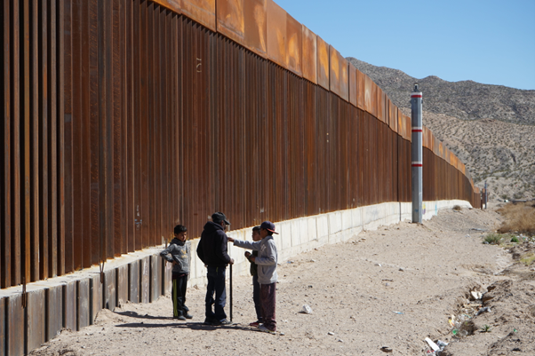 US Mexico border
