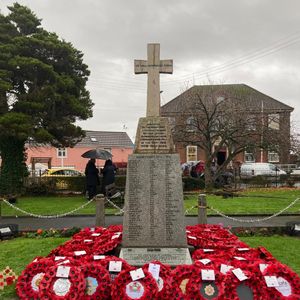 War memorial at Borry Port