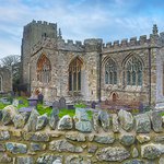 Clynnog Fawr by Dave Custance