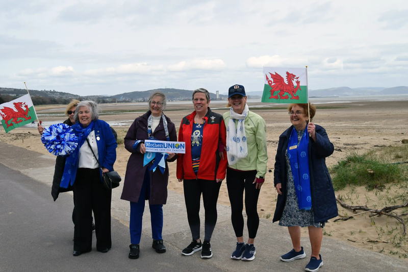 Worldwide president's flying visit to Swansea for Mothers' Union celebrations.webp