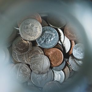 Money in a jar