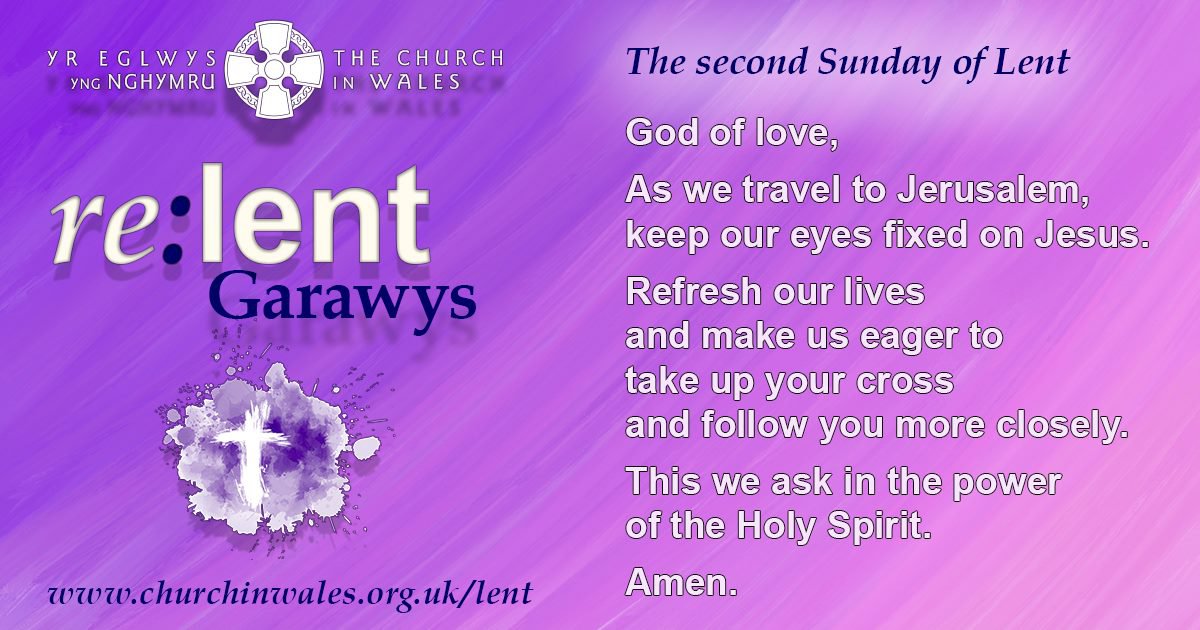 The second sunday of lent prayer